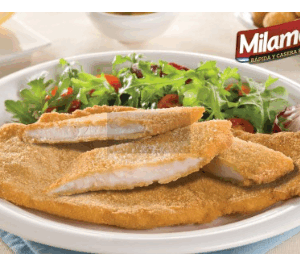 Milanesas de Pollo x Kg