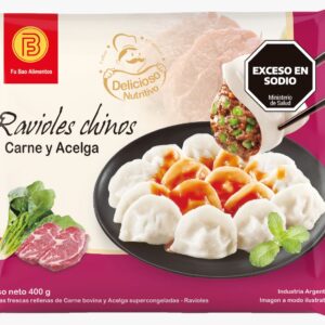 Dumplings Carne/Acelga x 400 Gs.