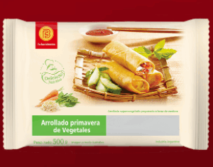 Arrollado Primavera Vegetales x 12 Uds.