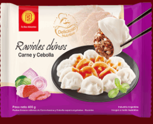 Dumplings Carne/Cebolla x 400 Gs.