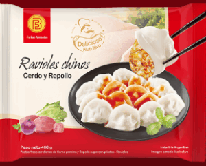 Dumplings de Cerdo/Repollo x 400 Gs.