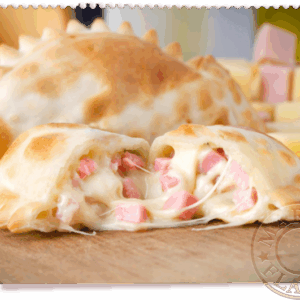 Empanadas crudas congeladas Jamon y queso SIN TACC X6U