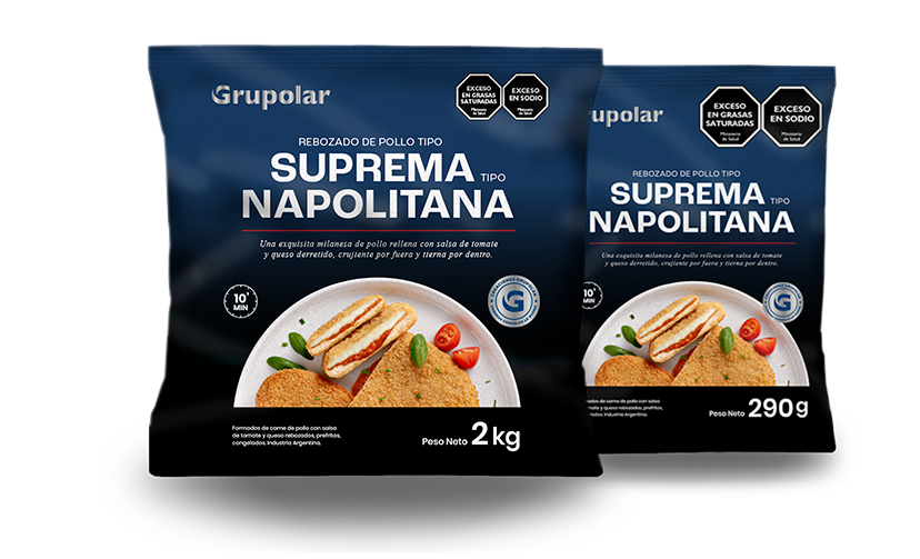 MILANESA NAPOLITANA DE POLLO X2KG