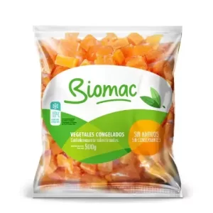 Zapallo en cubos x 500 gs BIOMAC