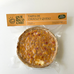 TARTA INTEGRAL CHOCLO Y QUESO