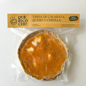 TARTA INTEGRAL CALABAZA - QUESO - CHOCLO