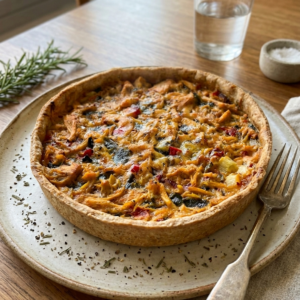 TARTA POLLO Y PUERRO 100% INTEGRAL 400GR